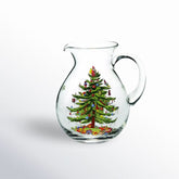 Jarro de Vidro 1L com Estampa de Árvore de Natal