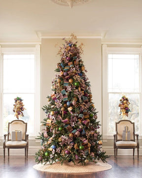 Árvore de Natal California Baby Redwood com Galhos Flexíveis, Estrutura Metálica e Micro LEDs Integrados