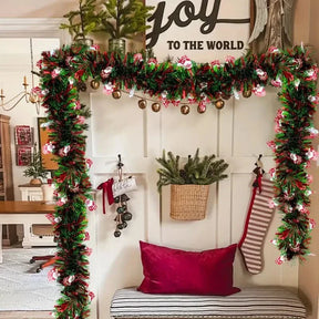 Decoração Natalina Fake com Festão