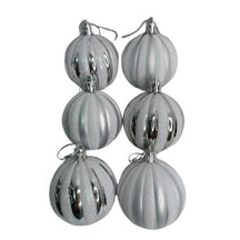 Conjunto de 6 Bolas de Natal 6cm - Enfeites Festivos