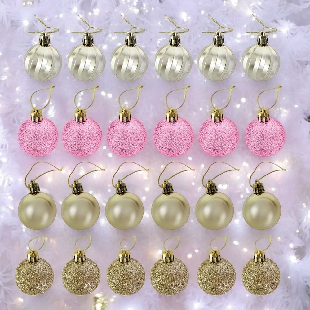 Conjunto Decorativo de Enfeites - 38 Peças
