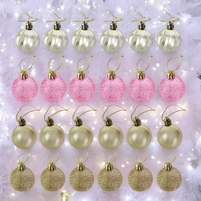 Conjunto Decorativo de Enfeites - 38 Peças
