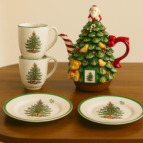 Conjunto de Mesa Temática de Natal - 5 Peças
