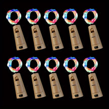 Iluminação Natalina em Garrafa LED