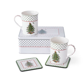 Conjunto Temático de Natal - 5 Peças Brancas